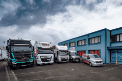 Jet Express Time Critical Logistics - Vehicles at HQ
