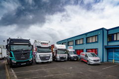 Jet Express Time Critical Logistics - Vehicles at HQ