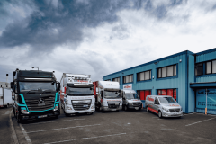 Jet Express Time Critical Logistics - Vehicles at HQ