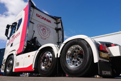 Jet Express Time Critical Logistics - Red and White Scania
