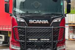 Jet Express Time Critical Logistics - Candy Red Scania