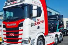 Jet Express Time Critical Logistics - Scania and Mercedes