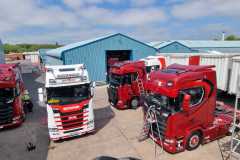 Jet Express Time Critical Logistics - A Busy Yard
