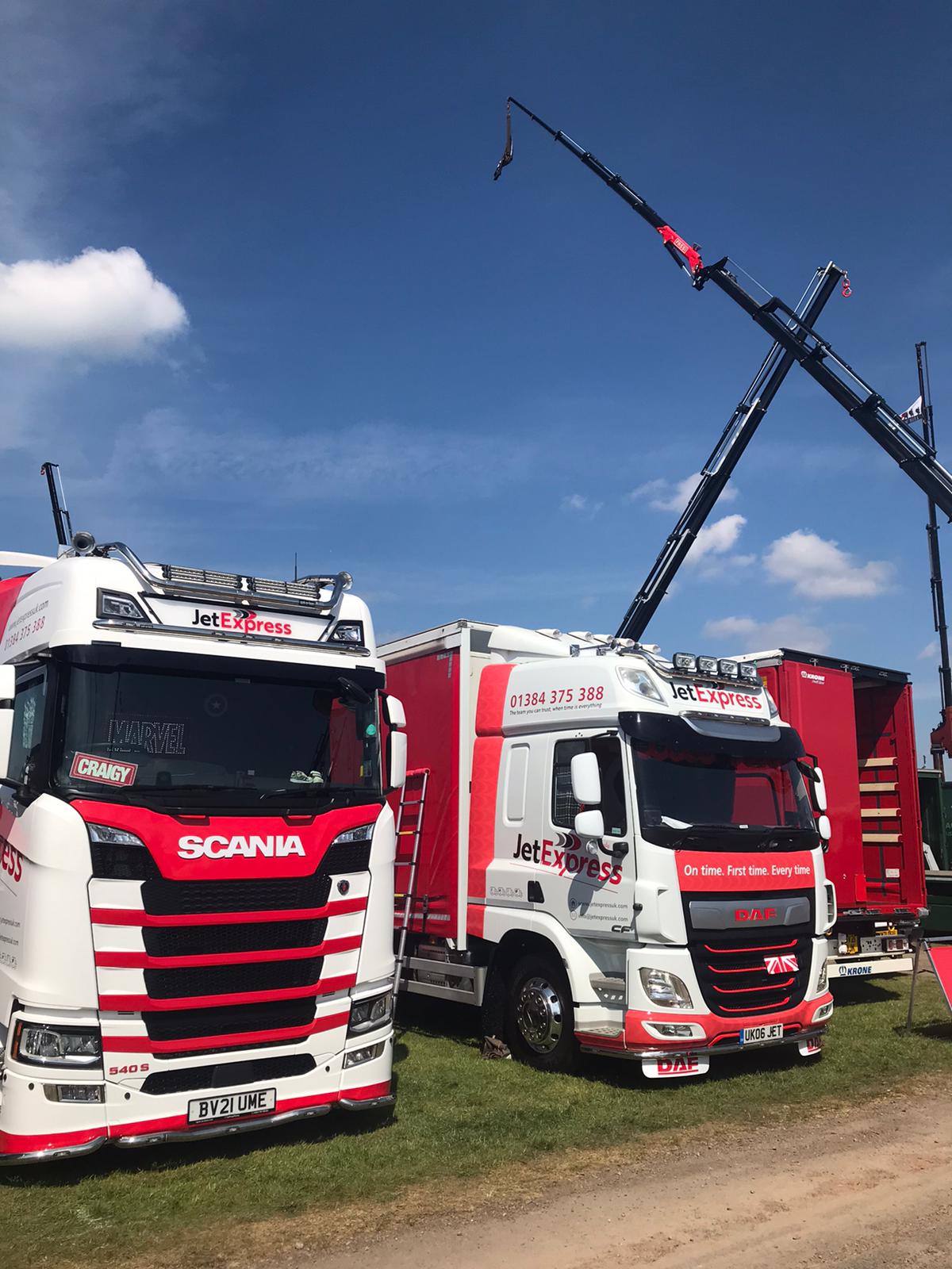 Jet Express Trucks Highly Commended at Truckfest 2022