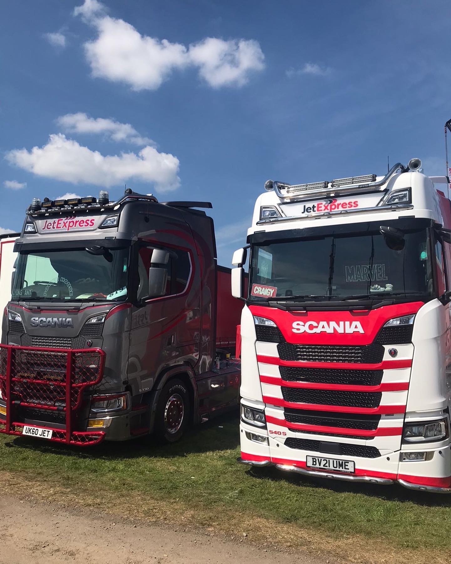 Jet Express Trucks Highly Commended at Truckfest 2022